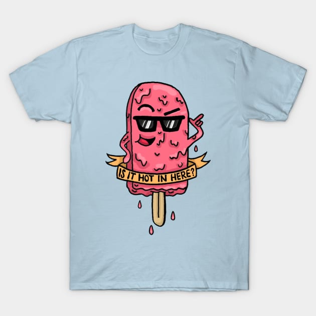 is it hot in here? T-Shirt by ybalasiano